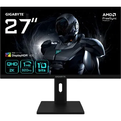 Gigabyte G27Q3 27 Zoll - Gaming Monitor IPS , QHD, 320 Hz, 1ms GtG, 2x HDMI 2.1, DP, USB