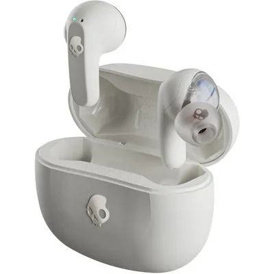 Skullcandy Rail True Wireless earbuds, Weiß Bis zu 42h Akkukapazität