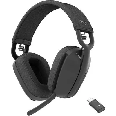 Logitech Zone Vibe Wireless Headset, MS-Teams, Native Bluetooth, Grafit