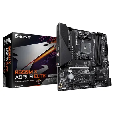 GIGABYTE B550M X AORUS Elite Mainboard Sockel AM4