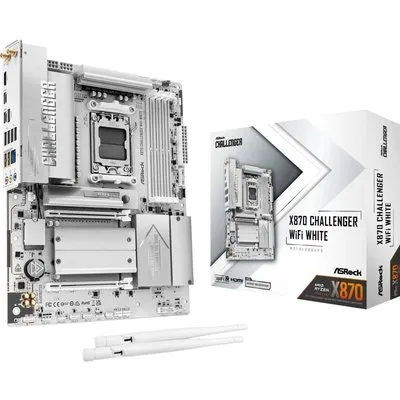 ASRock X870 Challenger WiFi White Mainboard Sockel AM5