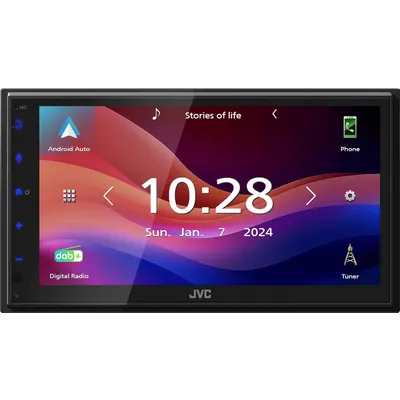 JVC KW-M595DBT Schwarz