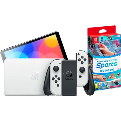 Nintendo Switch OLED Weiß + Nintendo Switch Sports