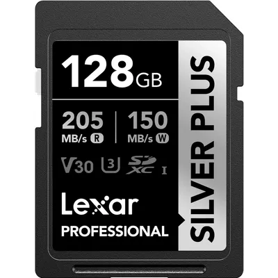 Lexar Professional SDXC Silver Plus 128GB 150 MB/s