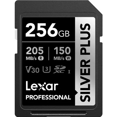 Lexar Professional SDXC Silver Plus 256GB 150 MB/s