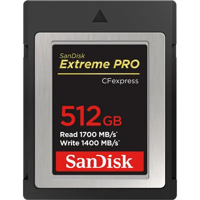 SanDisk Extreme Pro 512GB CFexpress Typ B