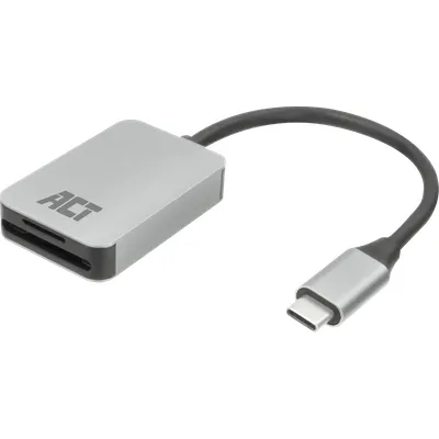 ACT USB-C-Kartenleser für SD und microSD