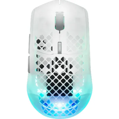 SteelSeries Aerox 3 Gen 2 Kabellose Gaming-Maus Ghost