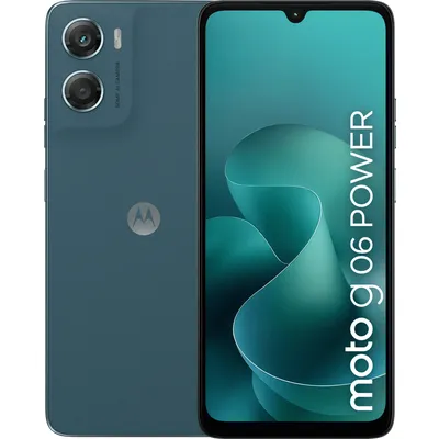 Motorola Moto G06 Power in Blau