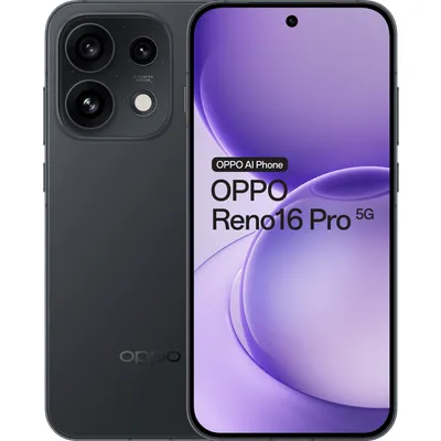 Oppo Reno16 Pro in Schwarz