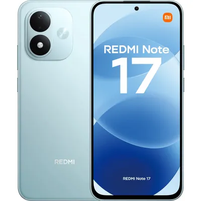 Xiaomi Redmi Note 17 in Blau