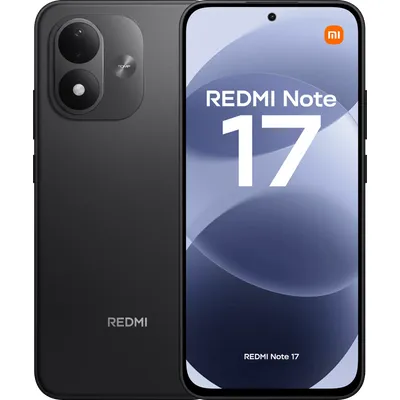 Xiaomi Redmi Note 17 in Schwarz