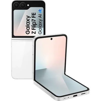 Samsung Galaxy Z Flip7 FE in Weiß