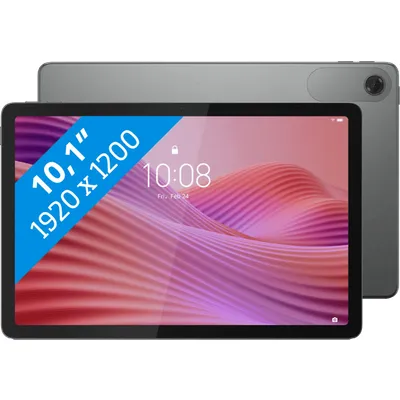 Lenovo Tab 64GB WLAN + 4G Grau mit transparentem Backcover