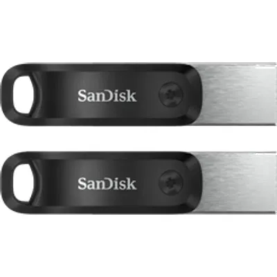SanDisk iXpand GO Flash Drive 3.0 128 GB Doppelpack