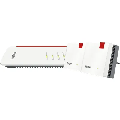 FRITZ!Box 7530 AX + FRITZ!Repeater 1200 AX (2er-Pack)