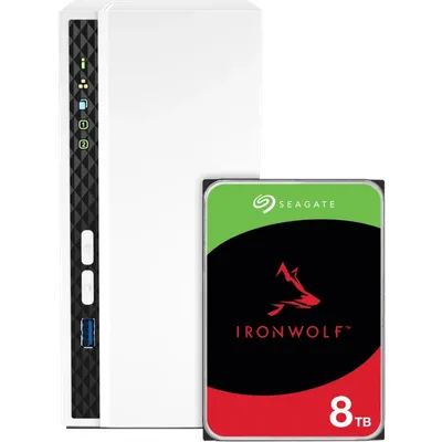 QNAP TS-233 + Seagate Ironwolf 8 TB