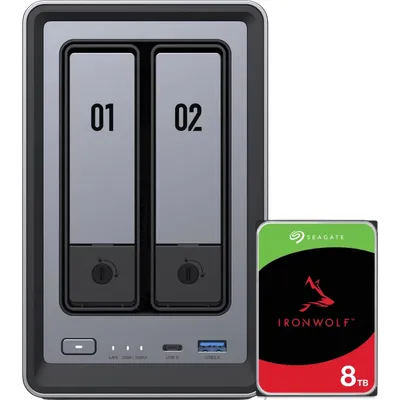 UGREEN NASync DXP2800 + Seagate IronWolf 8TB