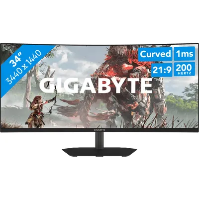 GIGABYTE G34WQC2 Curved