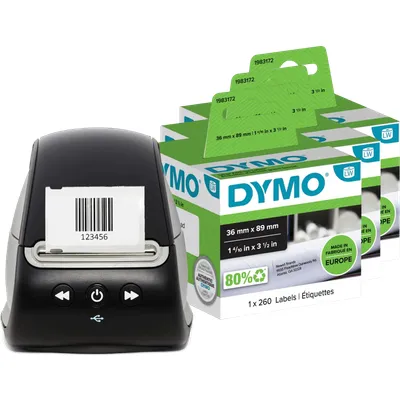 DYMO LabelWriter 550 + 3x zusätzliche Etiketten