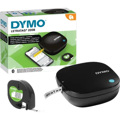 DYMO LetraTag 200B Bluetooth Etikettendrucker + Klebeband