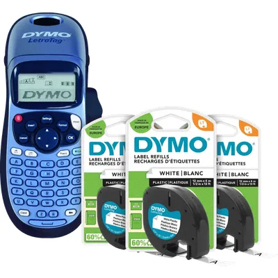 DYMO LetraTag LT-100H + 3 zusätzliche Schriftbänder