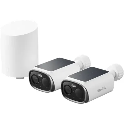 Reolink Argus B340S Doppelpack + Home Hub 1 Lite
