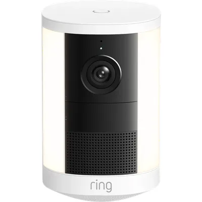 Ring Spotlight Camera 2K Akku Weiß