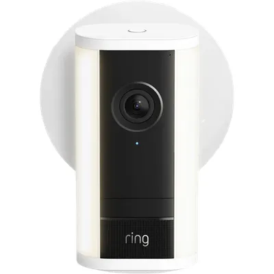 Ring Spotlight Camera 4K Pro Kabelgebunden Weiß