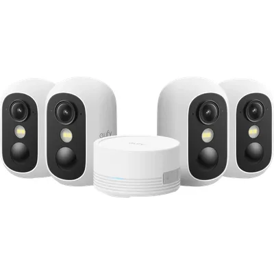 eufyCam C35 4er-Pack + HomeBase Mini
