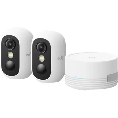 eufyCam C35 Doppelpack + HomeBase Mini