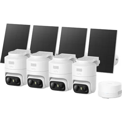 eufyCam C37 4K 4er-Pack + HomeBase Mini