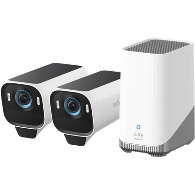eufyCam S3 Pro Doppelpack + HomeBase 3