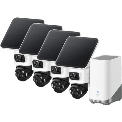 eufyCam S4 4er-Pack + HomeBase 3