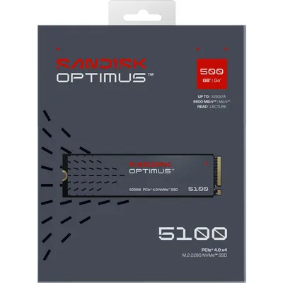 SANDISK Optimus 5100 500GB NVMe-SSD