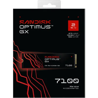 SANDISK Optimus GX 7100 2TB NVMe-SSD