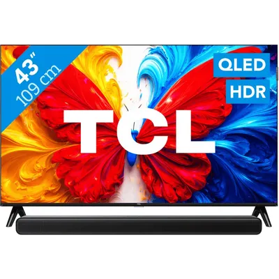 TCL 43 Zoll QLED S5L 4K (2026) + TCL S45H 2.0 Soundbar