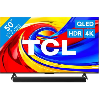 TCL 50 Zoll QLED P79L 4K (2026) + TCL S45H 2.0 Soundbar