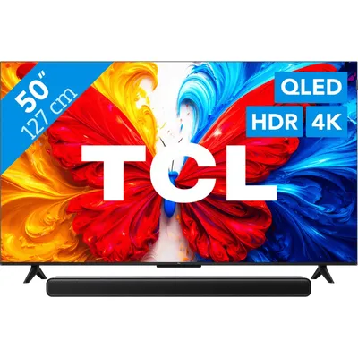 TCL 50 Zoll QLED S5L 4K (2026) + TCL S45H 2.0 Soundbar