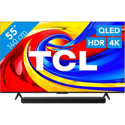 TCL 55 Zoll QLED P79L 4K (2026) + TCL S45H 2.0 Soundbar