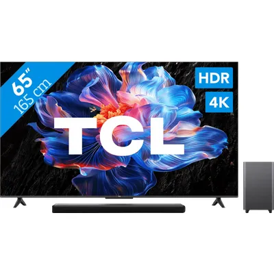 TCL 65 Zoll LED P61K 4K (2025) + TCL S55H 2.1 Soundbar