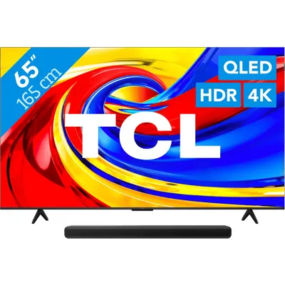 TCL 65 Zoll QLED P79L 4K (2026) + TCL S45H 2.0 Soundbar
