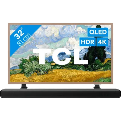 TCL QLED 32 Zoll A400 Pro (2026) + TCL S45H 2.0 Soundbar