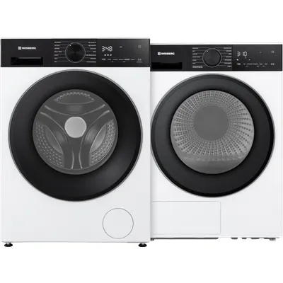 Wisberg WBWM3A3W8DE SwiftWash + Wisberg WBDR3BW8DE CreaseControl