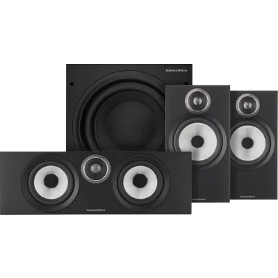 Bowers & Wilkins HTM6 S3 + 606 S3 (Paar) + ASW610 Schwarz