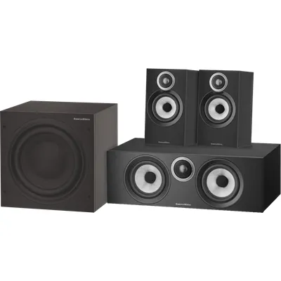 Bowers & Wilkins HTM6 S3 + 606 S3 + ASW610 Schwarz
