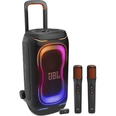 JBL PartyBox 330 Schwarz + JBL EasySing Mics