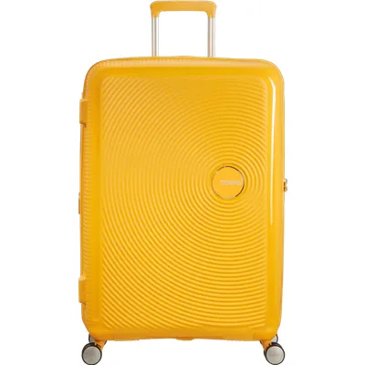 American Tourister Soundbox Expandable Spinner 77 cm Golden Yellow