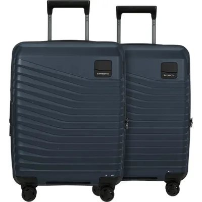 Samsonite Intuo Expandable Spinner 55 cm Doppelpack Blue Nights