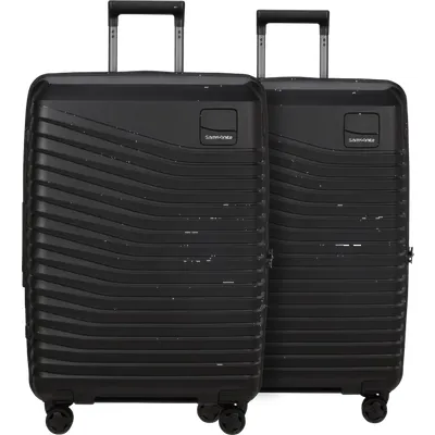 Samsonite Intuo Expandable Spinner 69 cm Doppelpack Black
